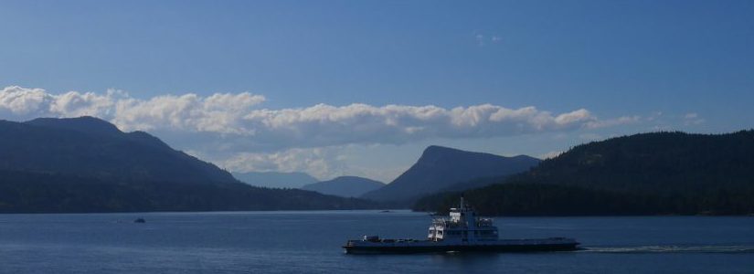 L arrivée sur Vancouver Island du Ferry